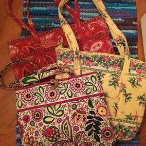 Bundle of 3 Vera Bradley totes!!